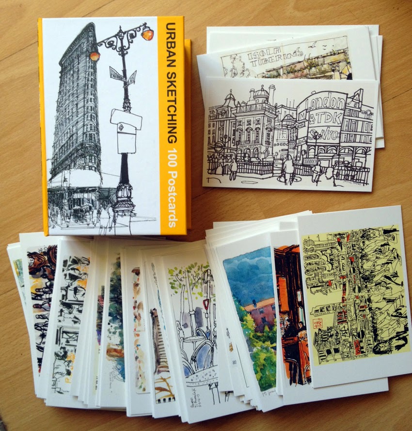 James Hobbs 100 postcards in a box
