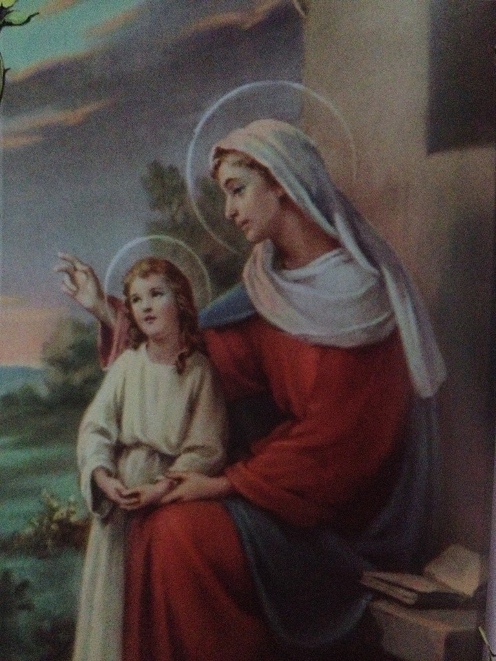 Clothed in Strength Beautiful St. Anne and St. Joachim