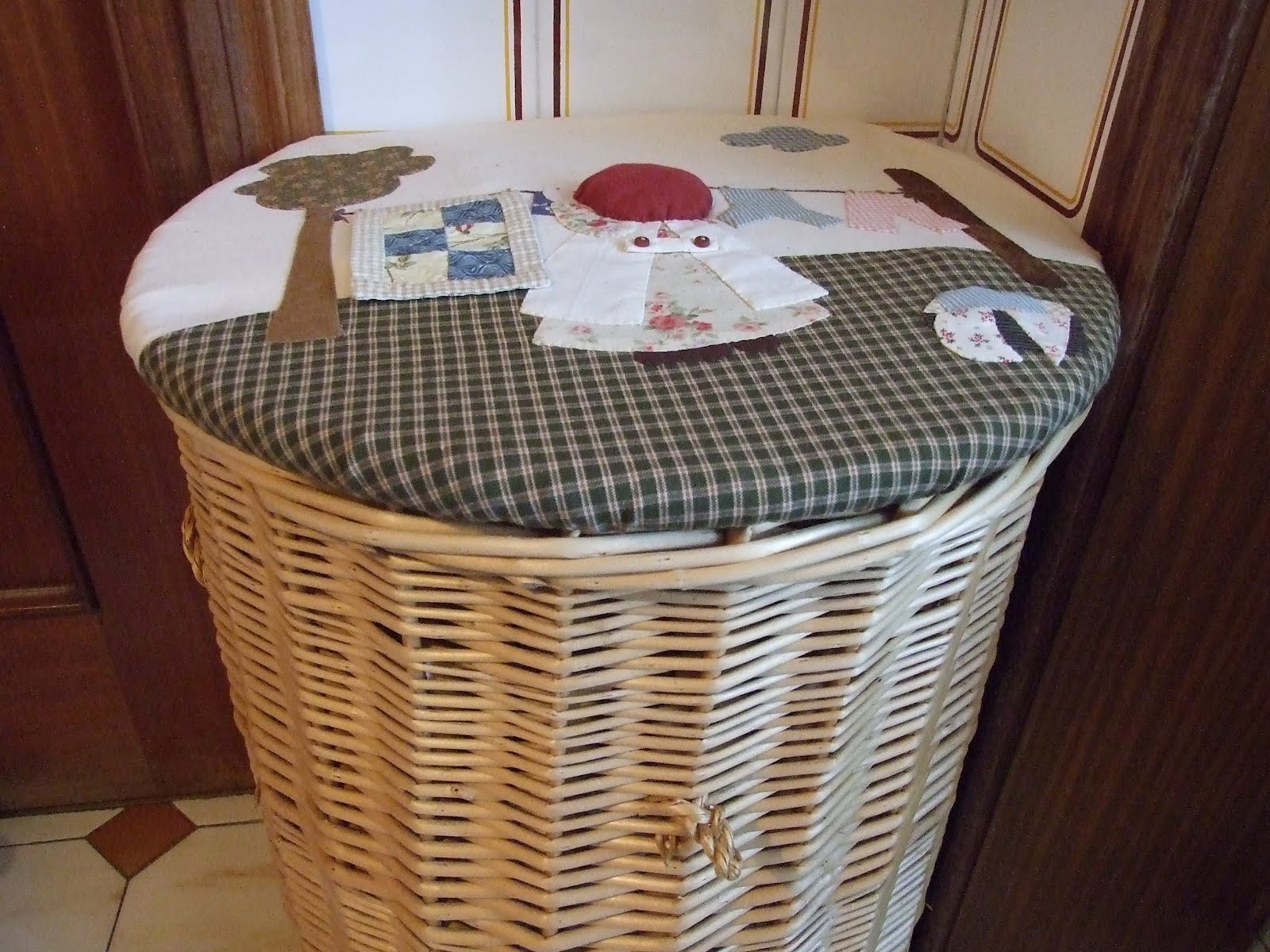 Mi pequeño mundo Patchwork: Cesto de ropa