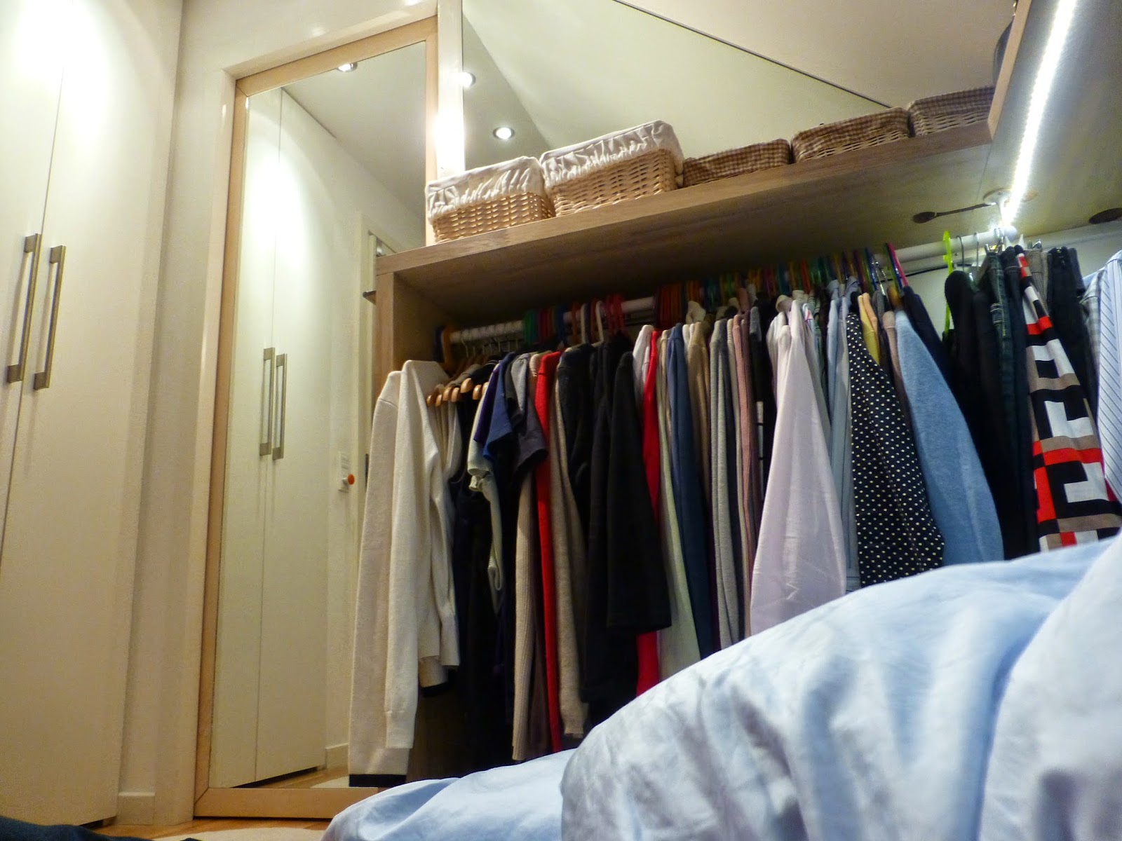 Family FECS Cozy Closet Night Sleeping in the Closet