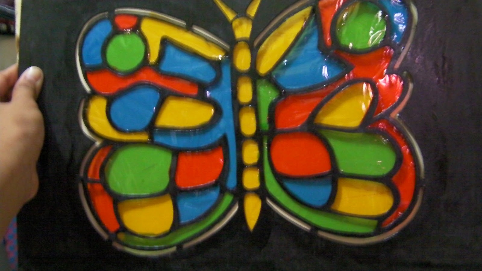 All About Me! ) How to Do Stained Glass? (1/8 illustration board)