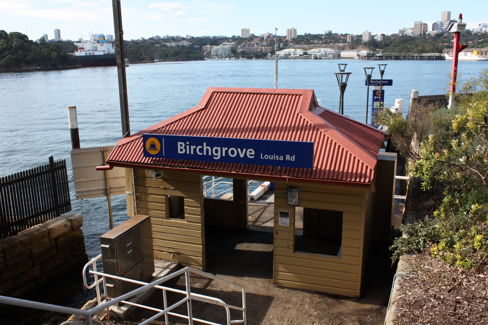 Sydney City and Suburbs Birchgrove, wharf