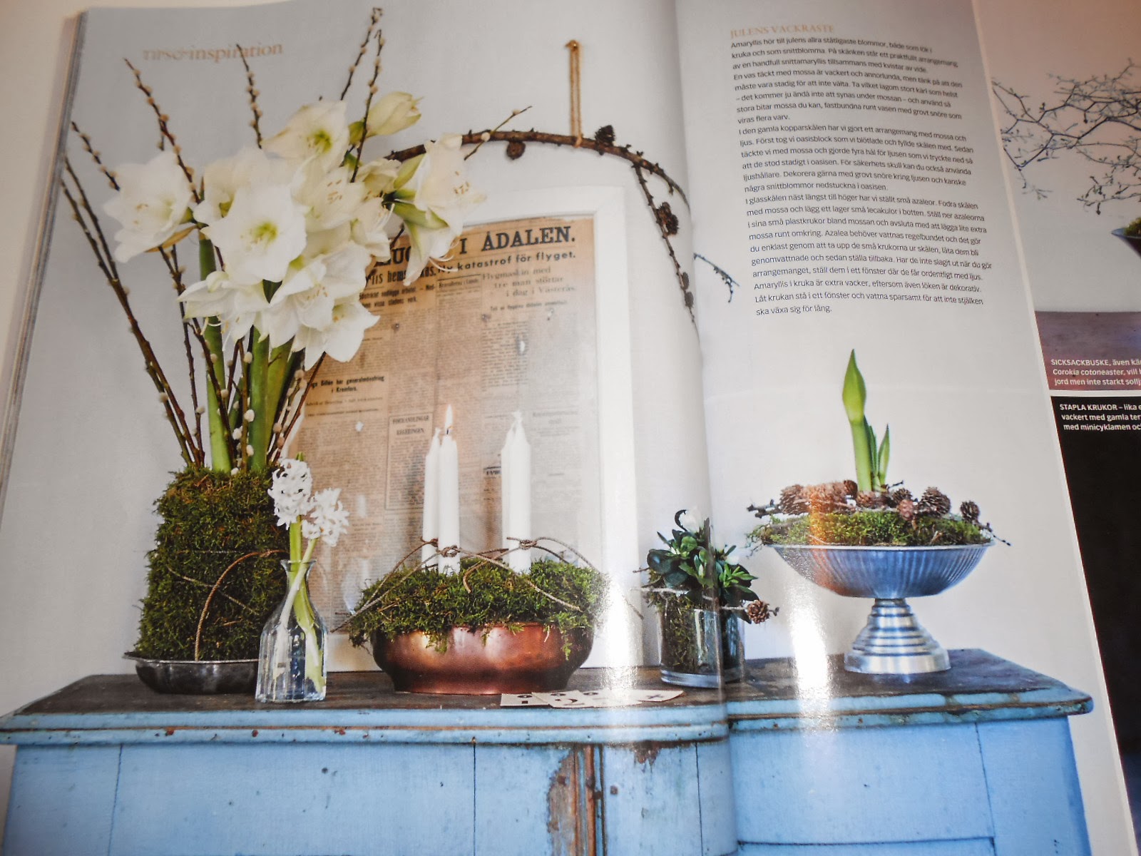 Det nya huset: inspiration från lantliv
