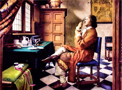 Antonie Van Leeuwenhoek doing Invention Photo Antonie Van Leeuwenhoek doing Invention Photo