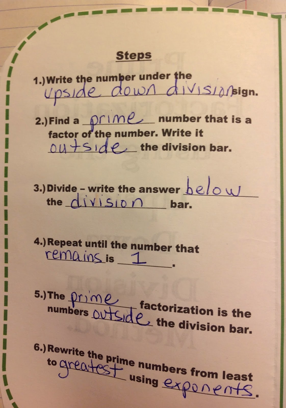 Do my homework of prime factorization