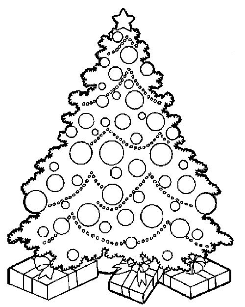 christmas tree coloring pages christmas tree coloring pages