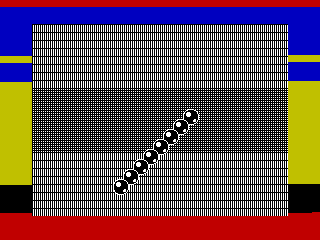 ZX Spectrum 8-bit pixel art picture Old-Games.RU splash screen (from Old-Hard  #80) by Grongy - ZX-Art