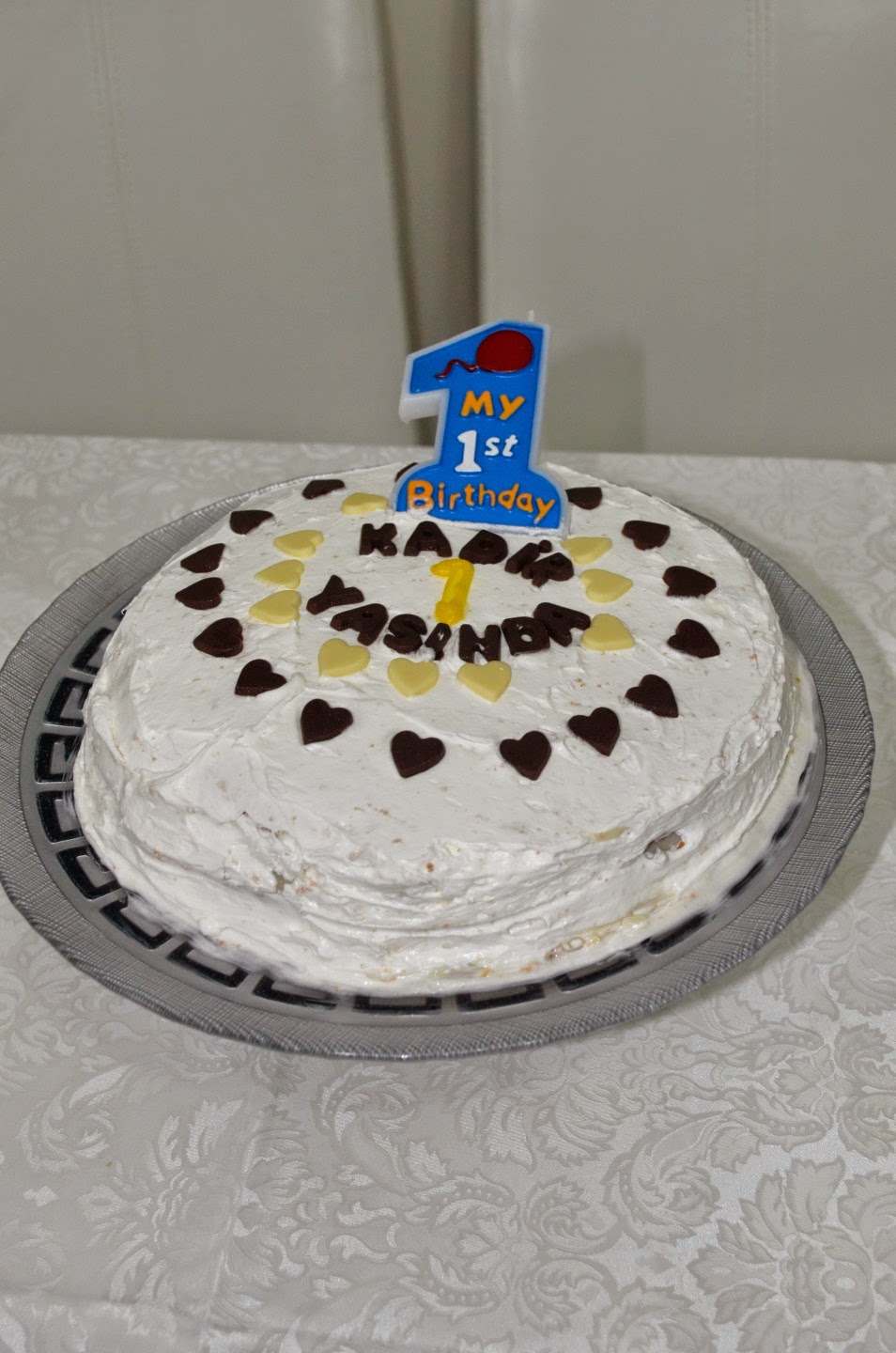 1 yaş pastası