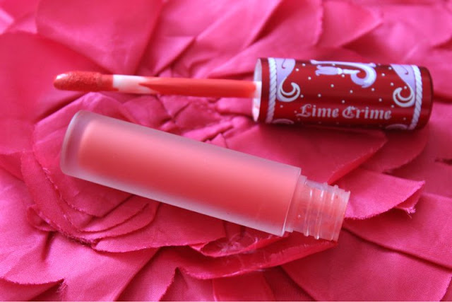 Lime Crime Velvetine in Suedeberry