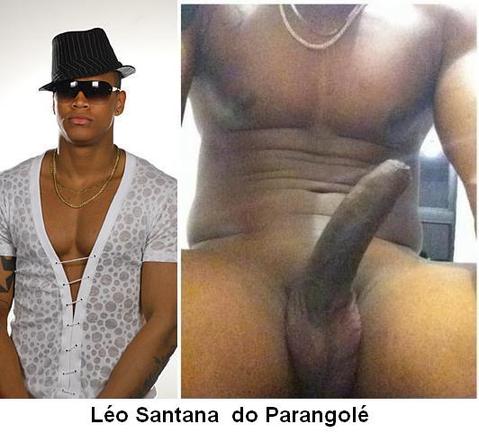 foto do léo santana exibindo seu pau duro postada no