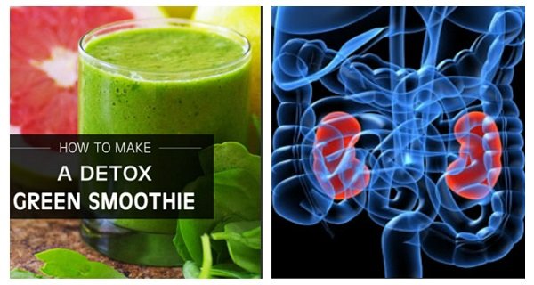 Elixir Of Health! Detox Your Kidneys And Clean Your Body Of Toxins! Fast And Easy! detox green smoothie
