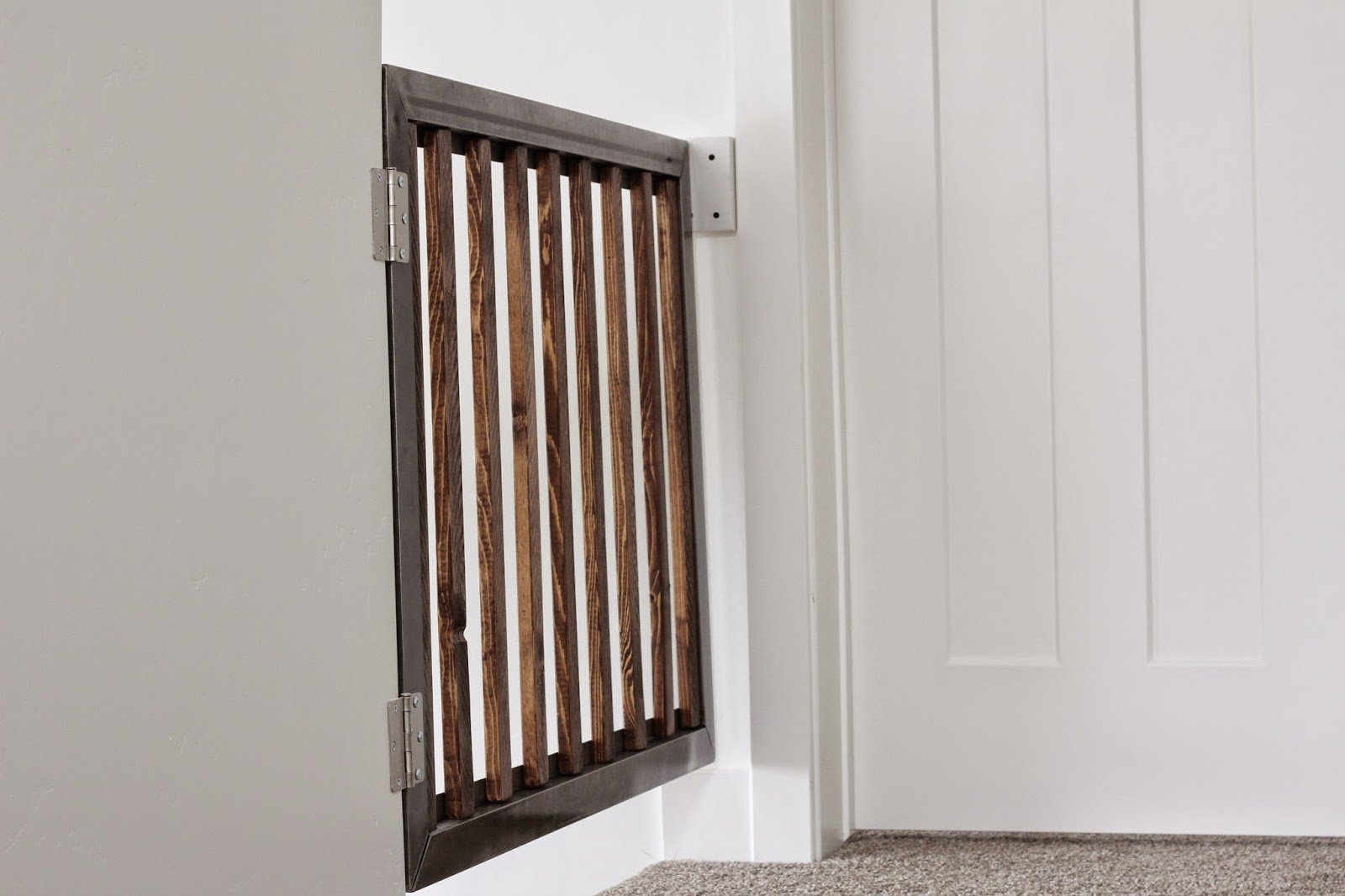 DIY Mountain Modern Baby Gate Lou Lou Girls