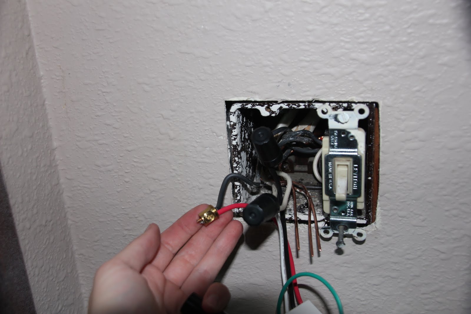 Down by the Creek Installing a light timer for the front porch