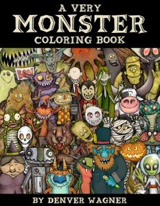 FREE DOWNLOAD! A VERY MONSTER COLORING BOOK