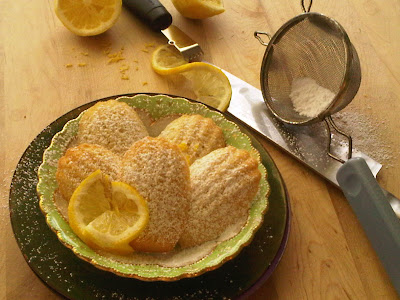 Lemon Madeleines Lemony Madeleines