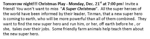 st barnabas anglican church a super christmas christmas play a super christmas play