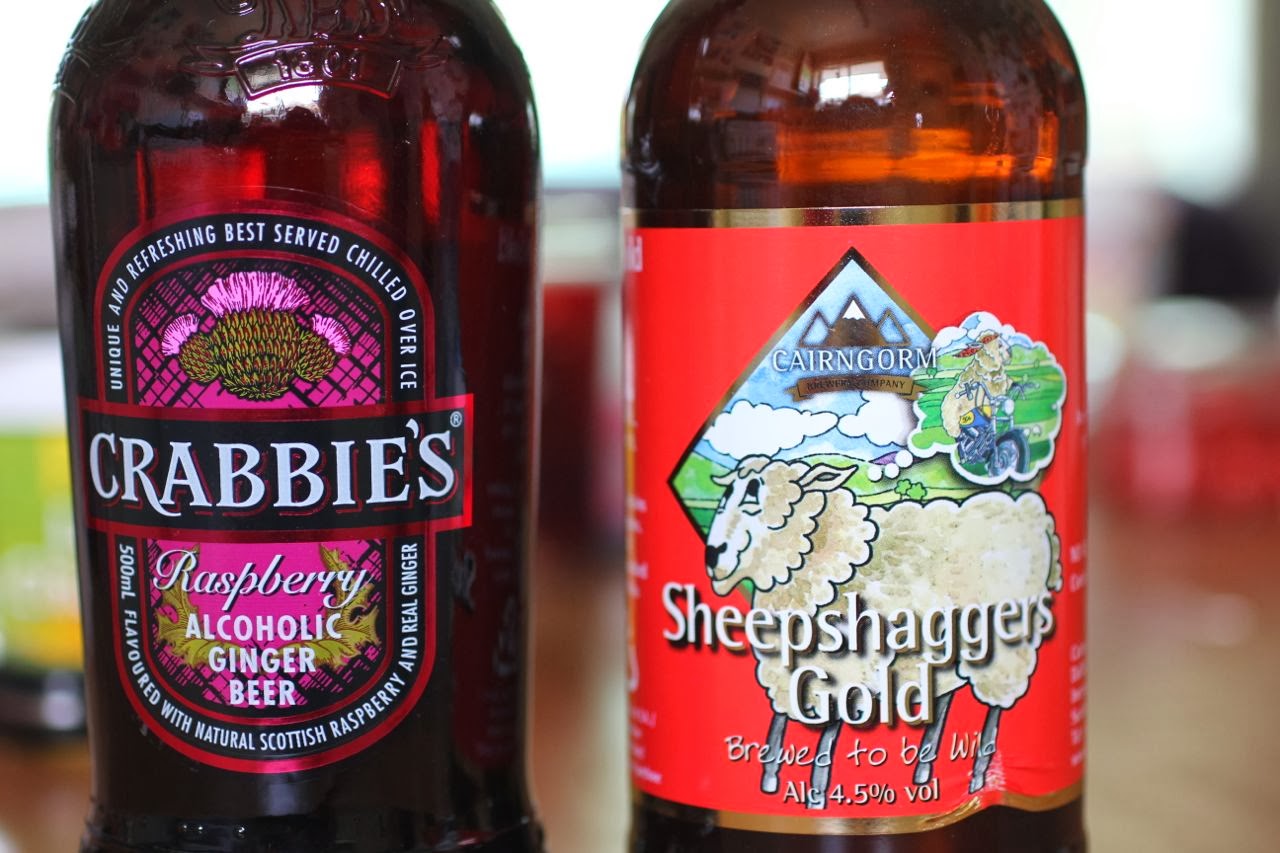 Green Gourmet Giraffe Beer battered haggis balls