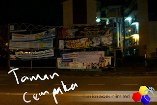 mknace unlimited™ | Pemasangan banner DNPN 2012 Johor