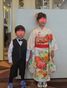 湖国の競馬オヤジのブログ 娘 6歳 と息子 3歳 を連れて 弟の結婚式に行ってきた