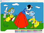 Games Snow White Painting