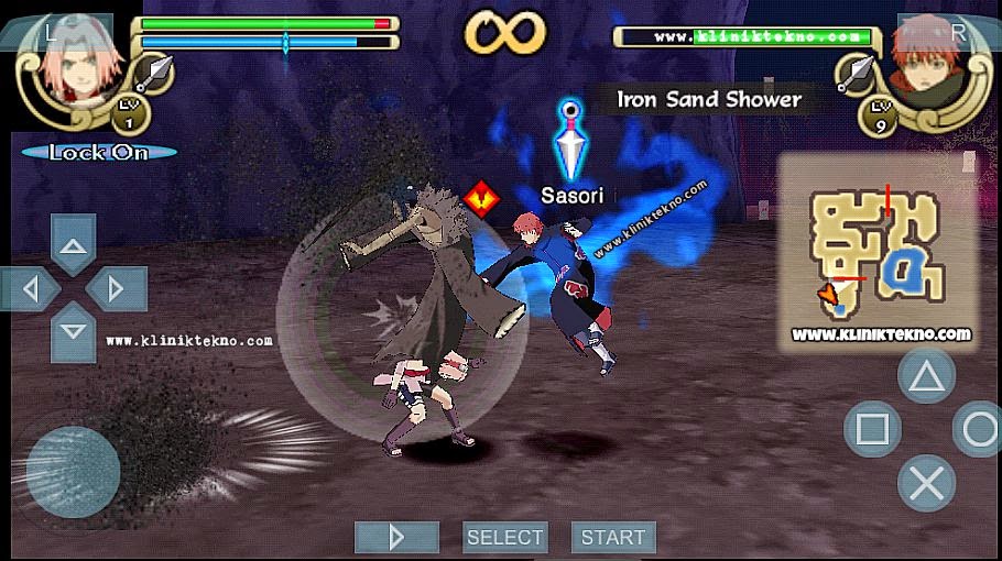 download naruto ultimate ninja impact ppsspp
