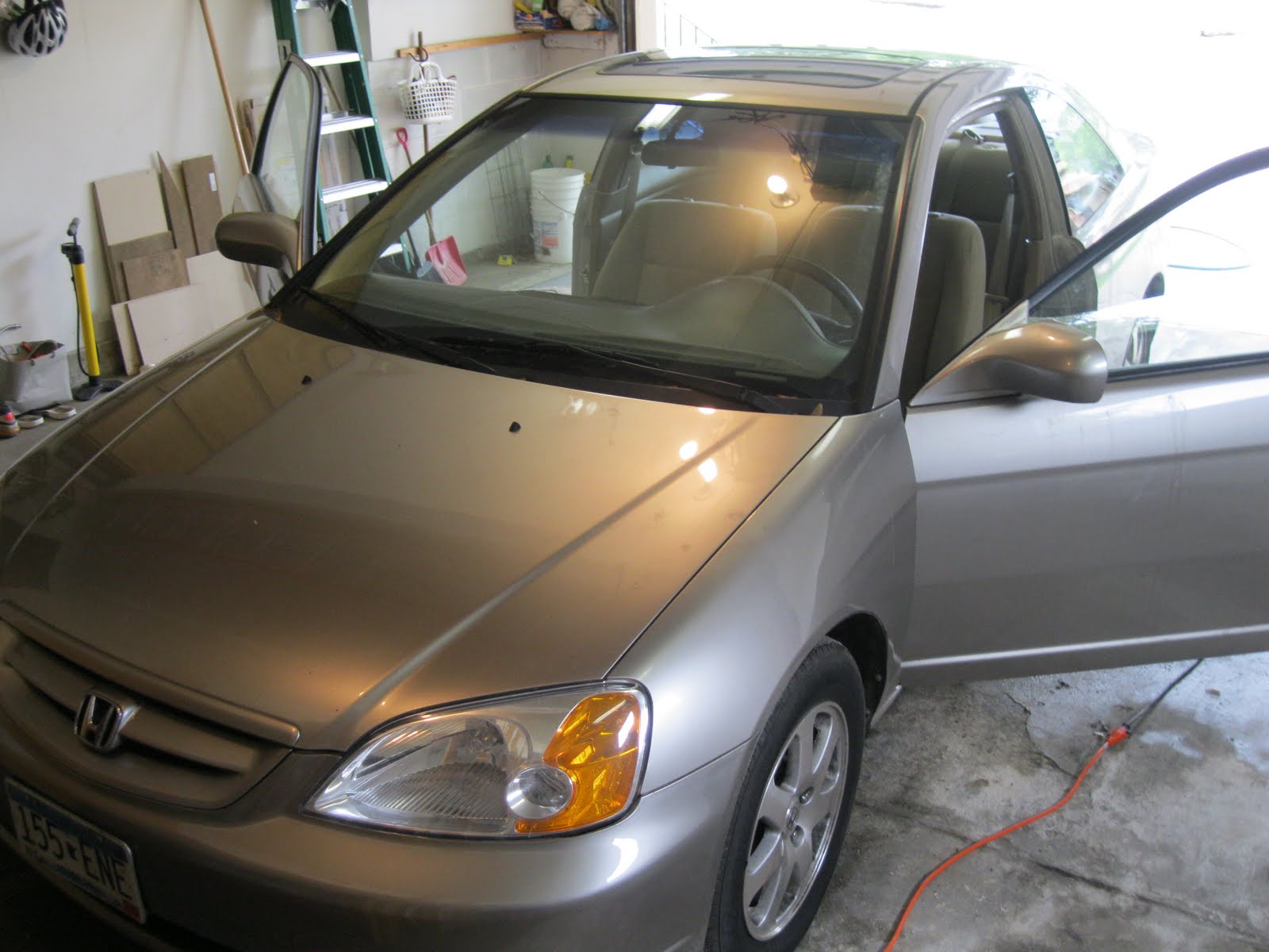 Ben S Detailing 2003 Honda Civic Coupe Interior Detail