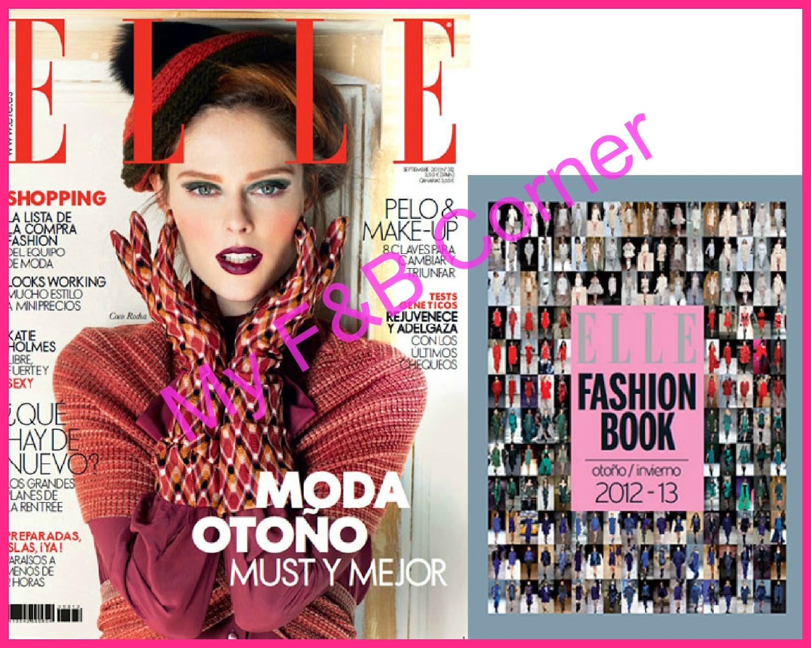 My FB Corner / La moda y la belleza: Regalos revistas moda Septiembre 2012