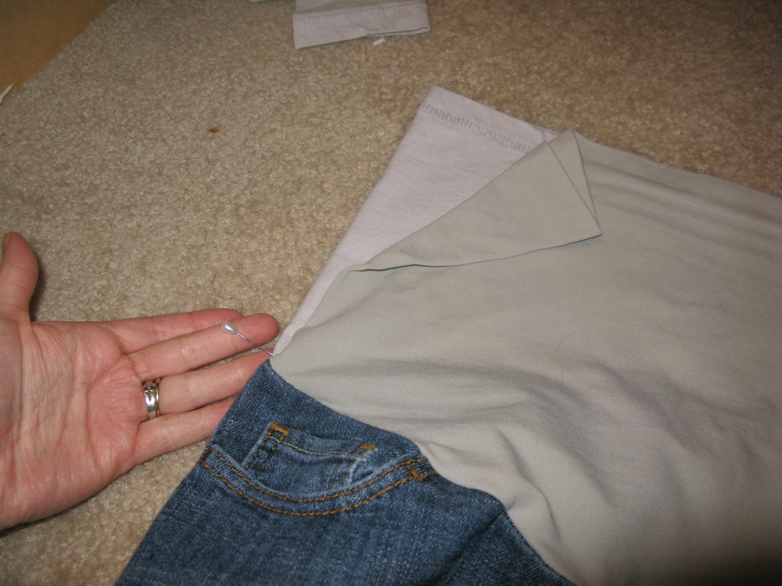 La Vida de la Fiore Full Panel Maternity Pant Tutorial