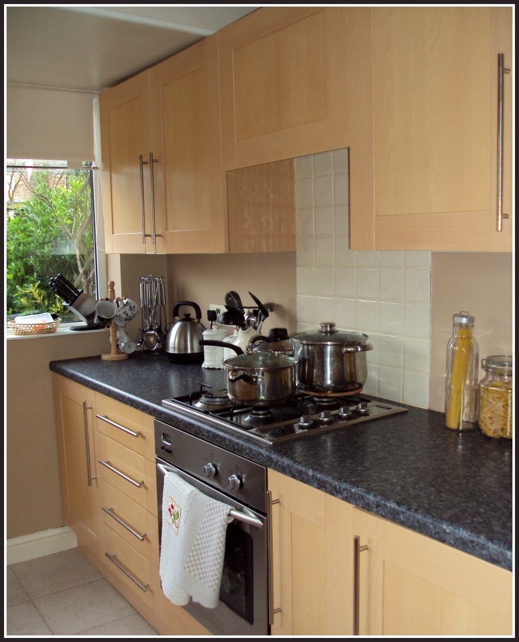 ThePaintedCameo Paris Grey kitchen