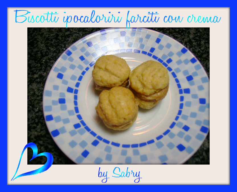 PASTROCCHI IN CUCINA BISCOTTI IPOCALORICI FARCITI ALLA CREMA
