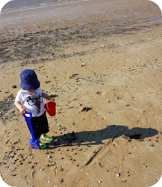toddler on beach, debenhams toddler clothes