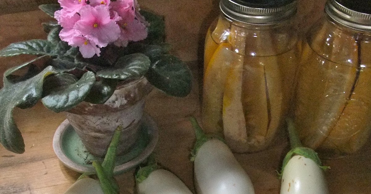 Preserved and Pickled PRESERVED EGGPLANT ITALIAN STYLE