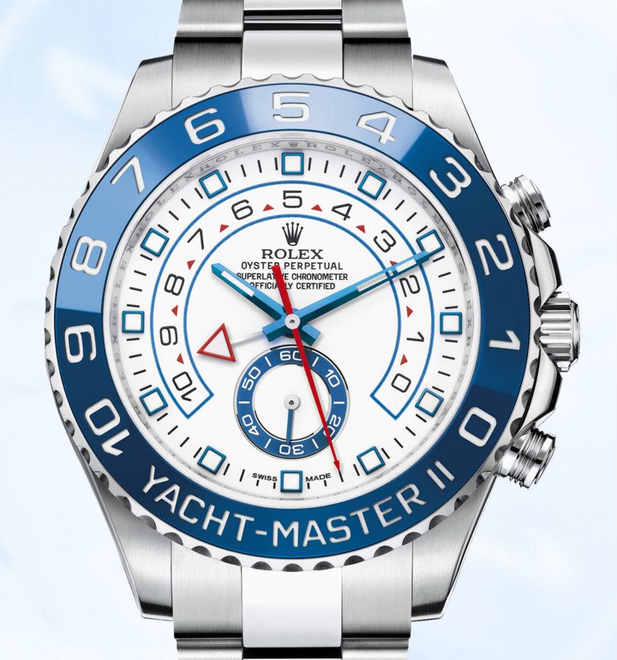  2013: Rolex Yachmaster II in steel ref. 116680 (with price and specs