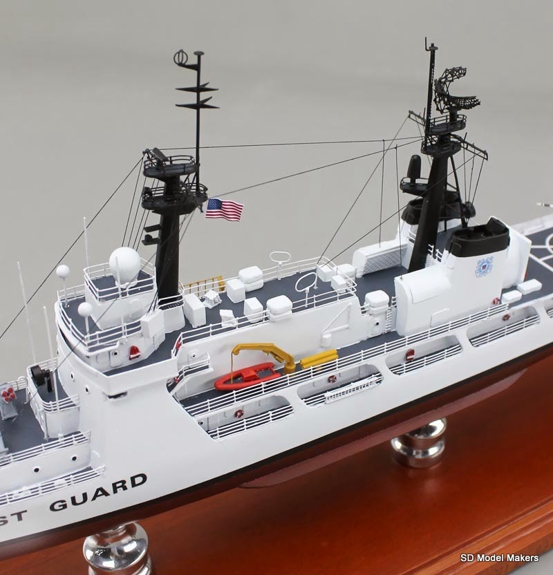 SD Model Makers Recently completed 15” US Coast Guard Cutter Model