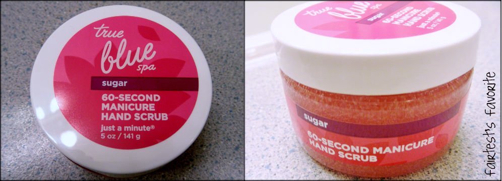 fairests favorites true blue spa 60 second manicure hand scrub lip scrub bath and body works