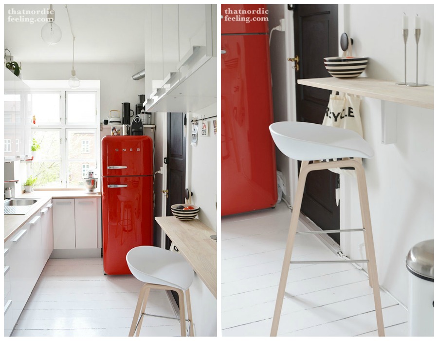 Decoración Fácil: La mejor distribución para una cocina estrecha. Decoración Fácil: La mejor distribución para una cocina estrecha.