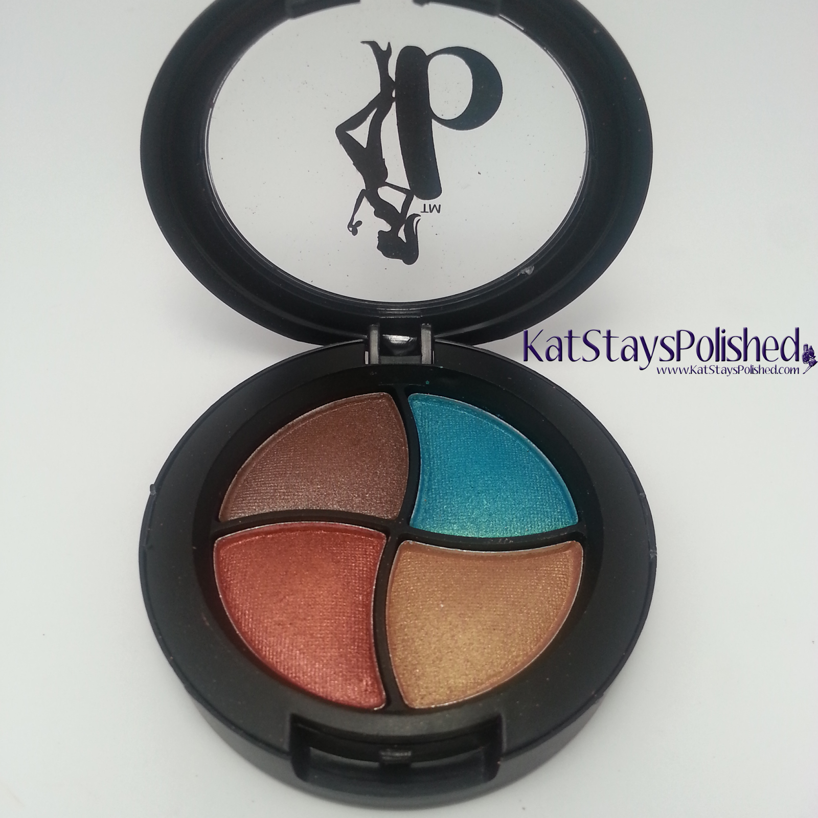 Ipsy Glam Bag: March 2014 - Be a Bombshell Eyeshadow Quad - Bora Bora | Kat Stays Polished