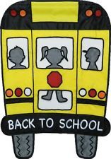 School Bus House Flag school bus house flag