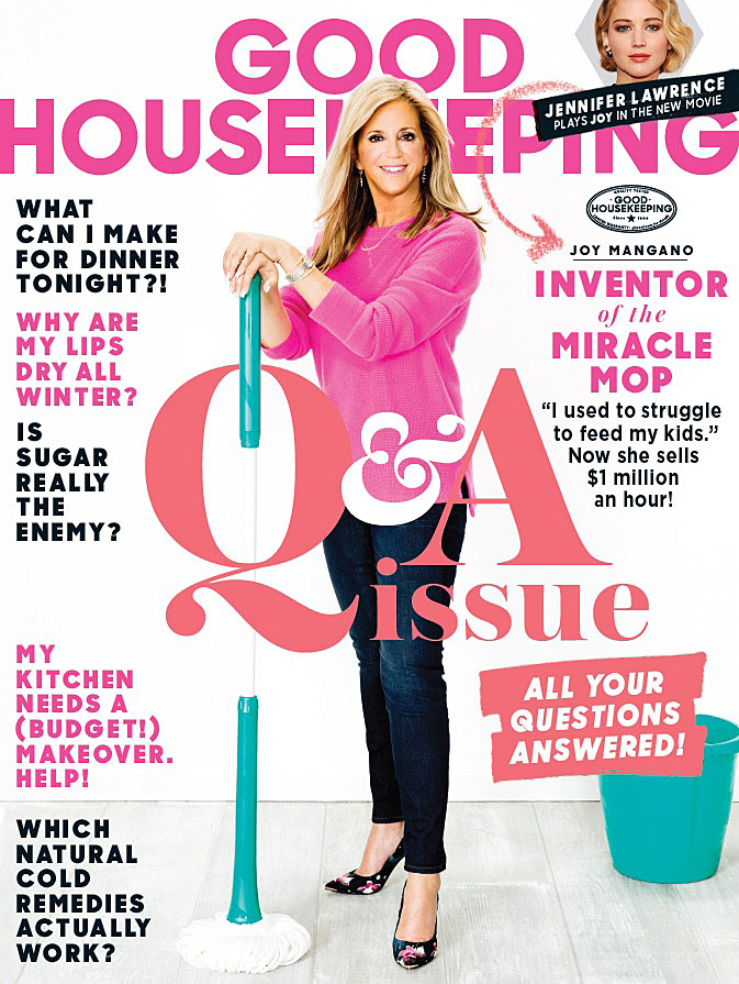 GOOD HOUSEKEEPING INTERVIEWS HSN JOY MANGANO