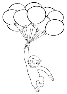 Fun Coloring Pages: Curious George Coloring Pages