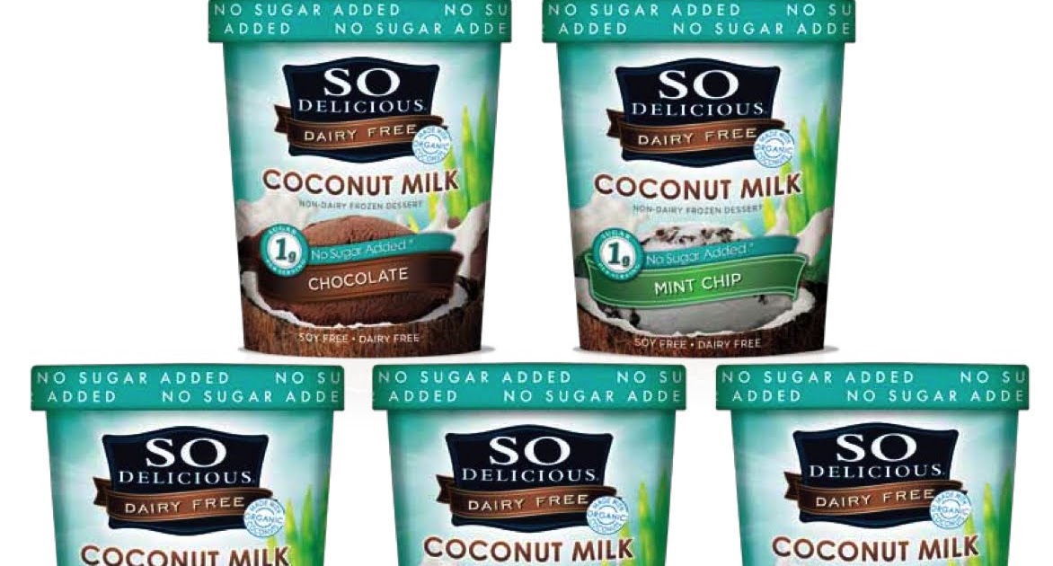 So Delicious Dairy Free Introducing So Delicious No Sugar Added
