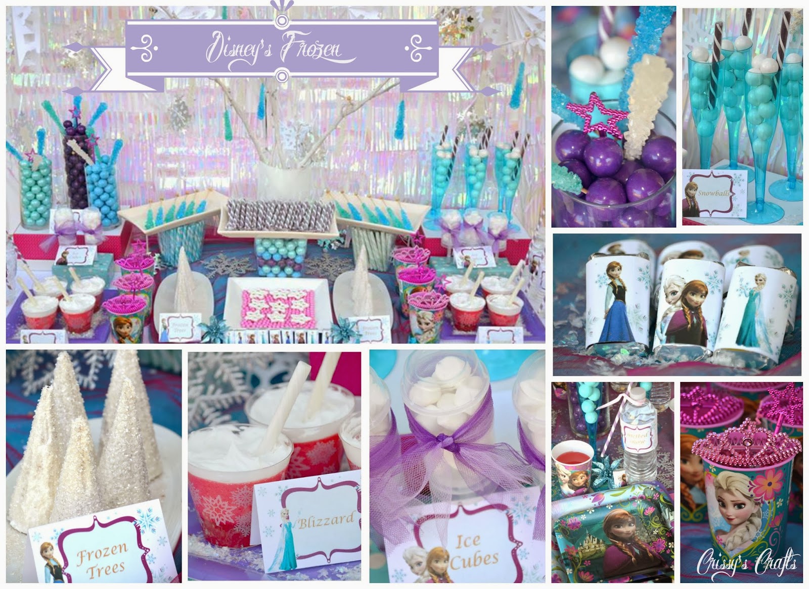 Crissy's Crafts: Disney's Frozen Party + GIVEAWAY! Crissy's Crafts: Disney's Frozen Party + GIVEAWAY!