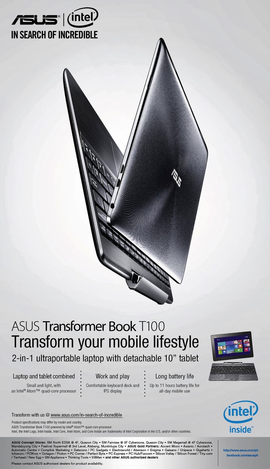 ASUS Transformer Book T100 ASUS Transformer Book T100