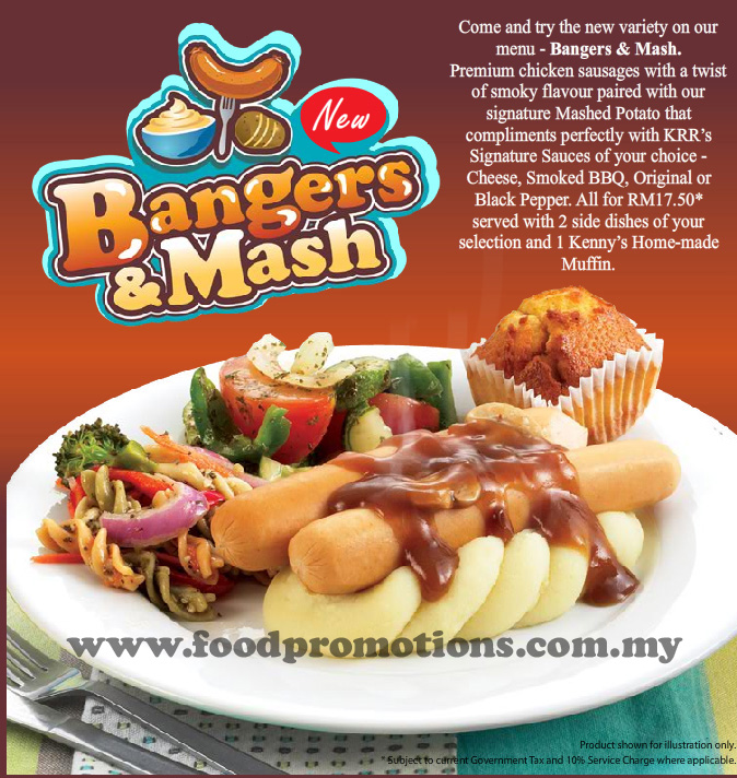 Come and try the new variety on your menu - Bangers & Mash. Premium chicken ... Come and try the new variety on your menu - Bangers & Mash. Premium chicken ...