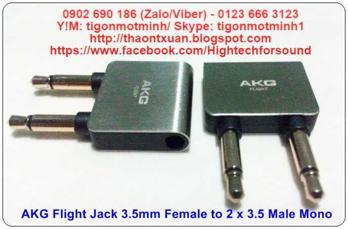 Jack chuyển 2.5, 3.5, 6.3 và dây cáp nối dài cho tai nghe, loa - 7