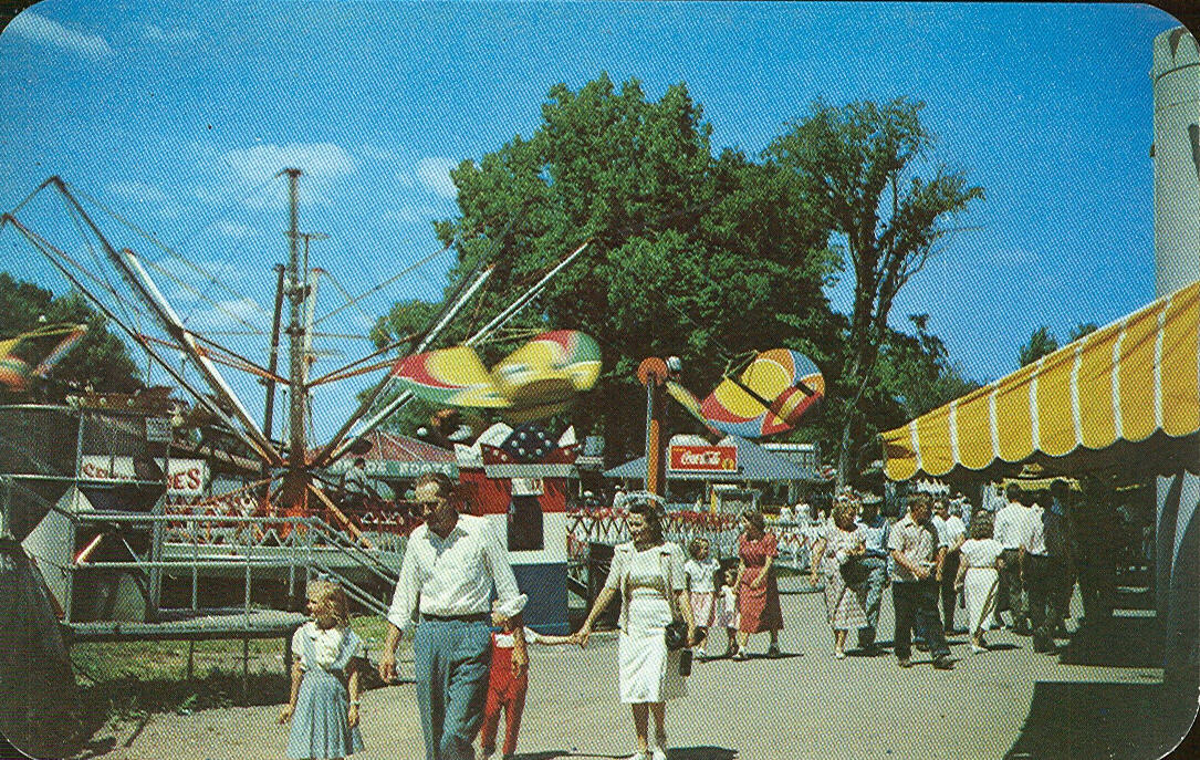 Vintage Travel Postcards Russells Point, Ohio