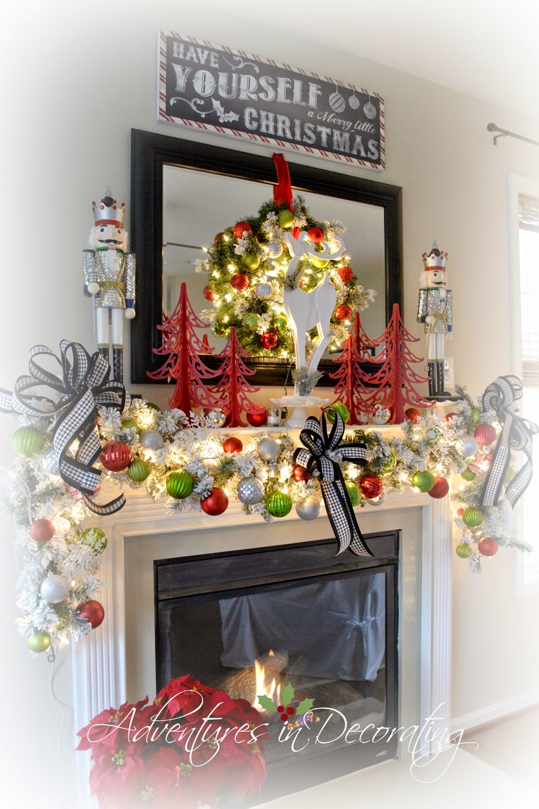 Adventures in Decorating: Our 2014 Christmas Mantel and ...