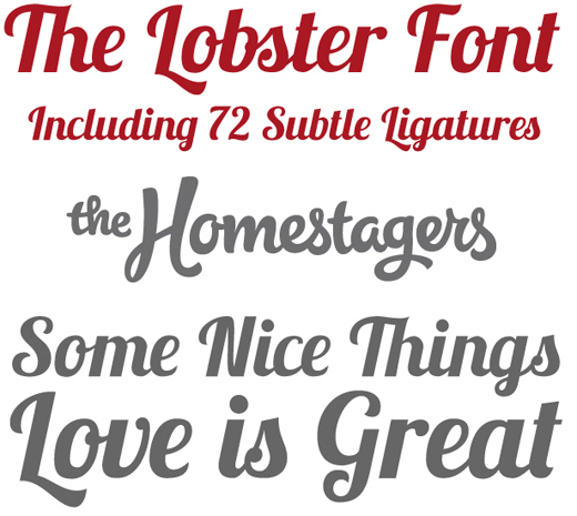Fresh Free Fonts for Graphic and Web Designers - Download now