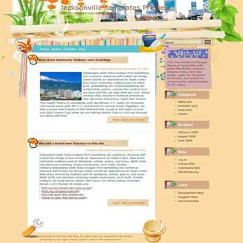 Take Care of Gardens blogger template. converted WordPress to Blogger template. gardening template blog