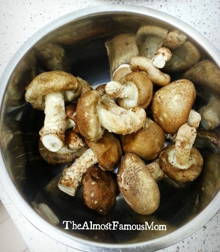 The Almost Famous Mom AirFried Shiitake Mushroom Chips